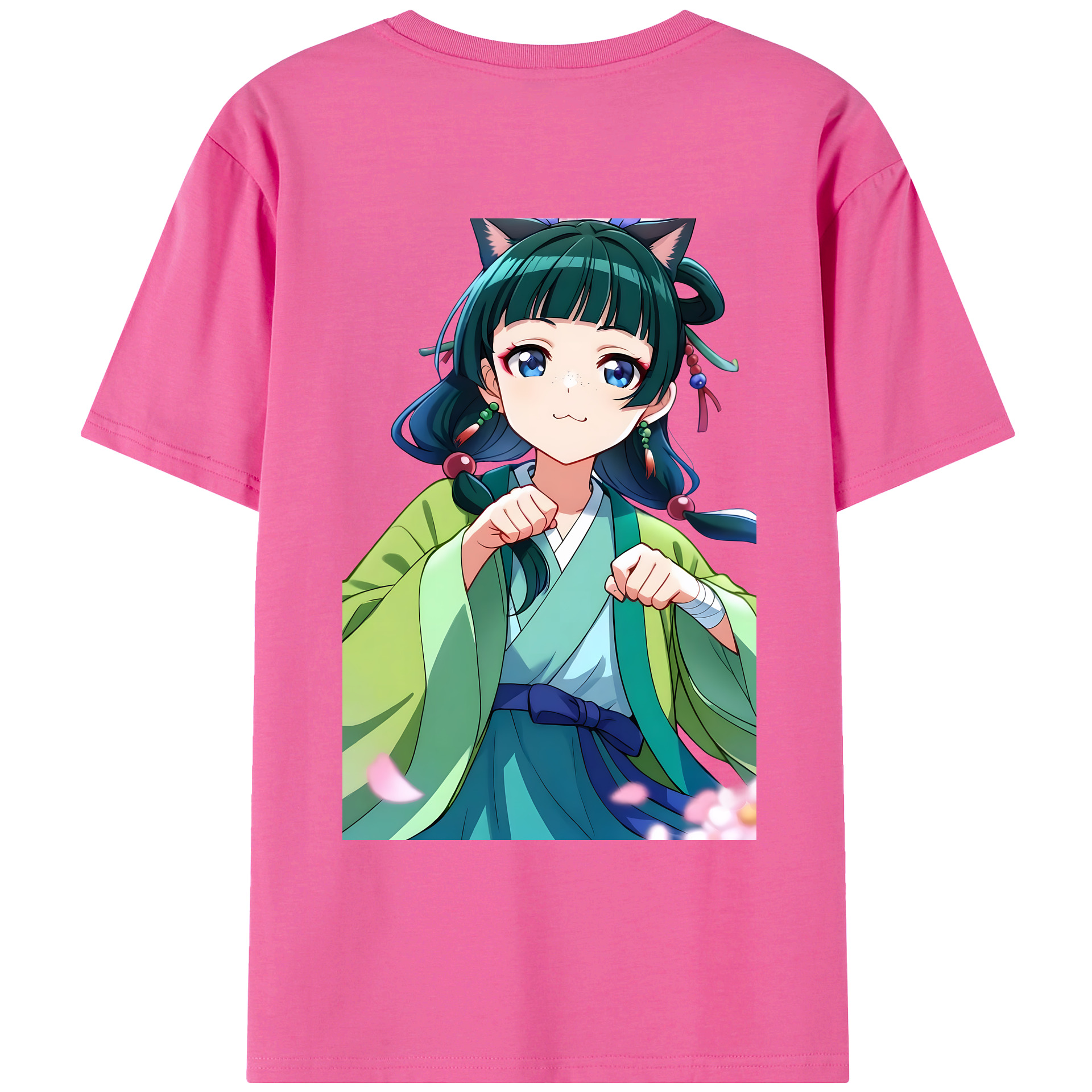（画像用） 薬屋のひとりごと The Apothecary Diaries レディース半袖Tシャツ(バックプリント)